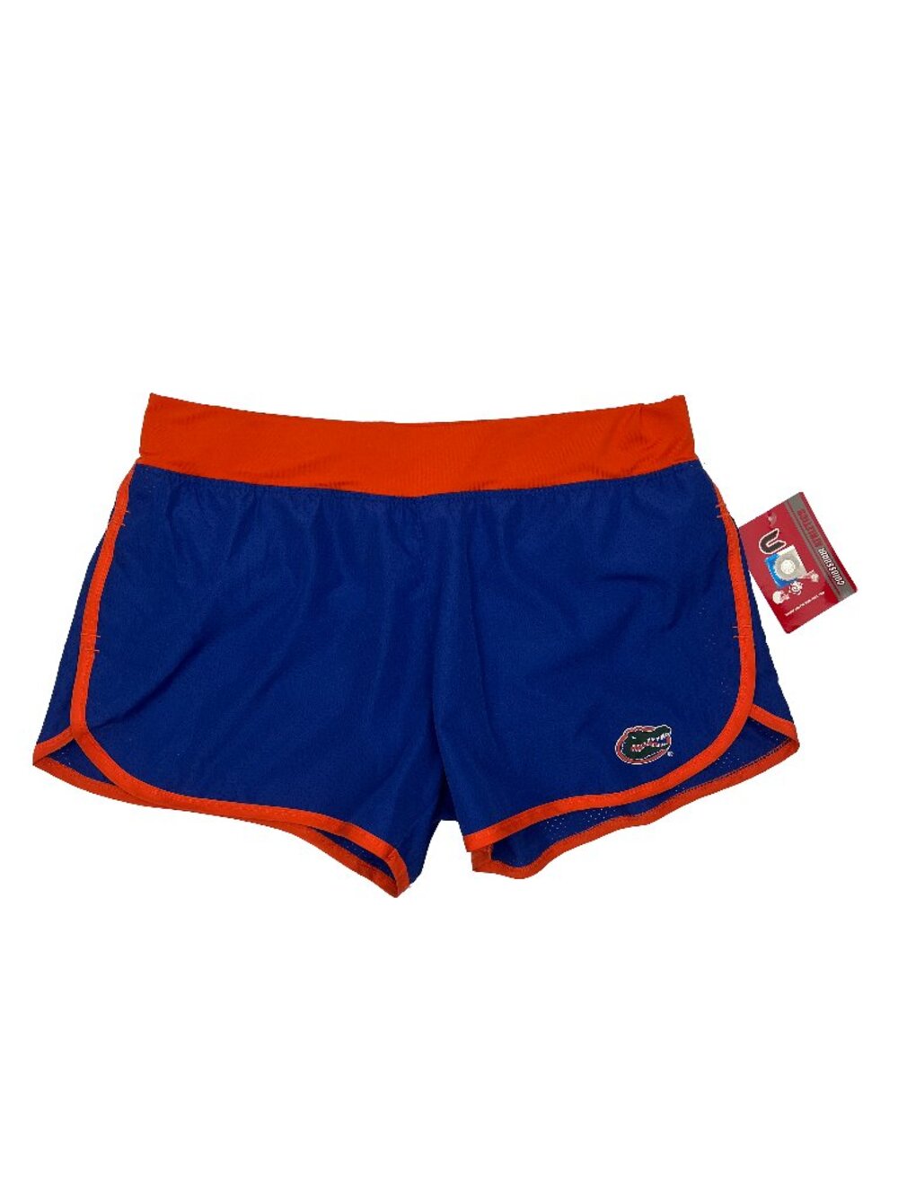 NEW NWT Colosseum Athletics Florida Gators Running Athletic Shorts Womens L